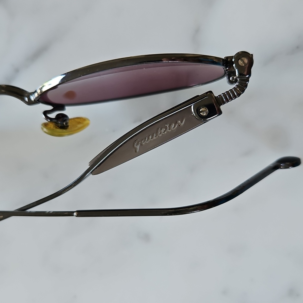 🪻HP🪻 Jean Paul Gualtier 56 8013 Vintage Sunglasses Made In Japan - Picture 2 of 11